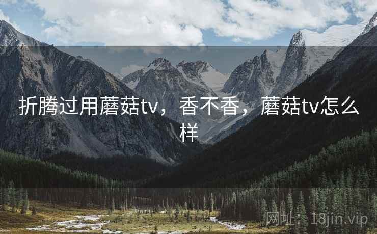 折腾过用蘑菇tv，香不香，蘑菇tv怎么样